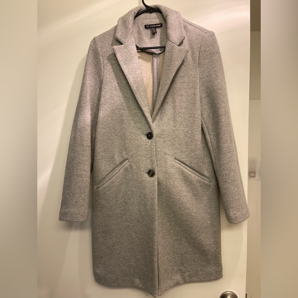 Zara button coat